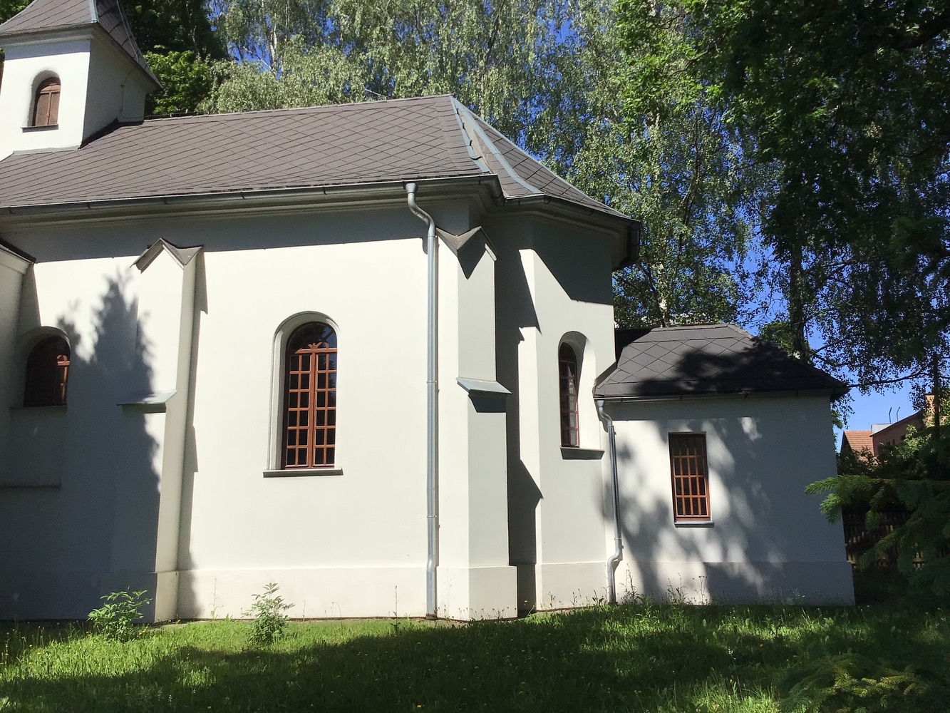 Kaple sv. Anny v Karviné - Ráji, postavená v roce 1867. KULTURNÍ PAMÁTKA