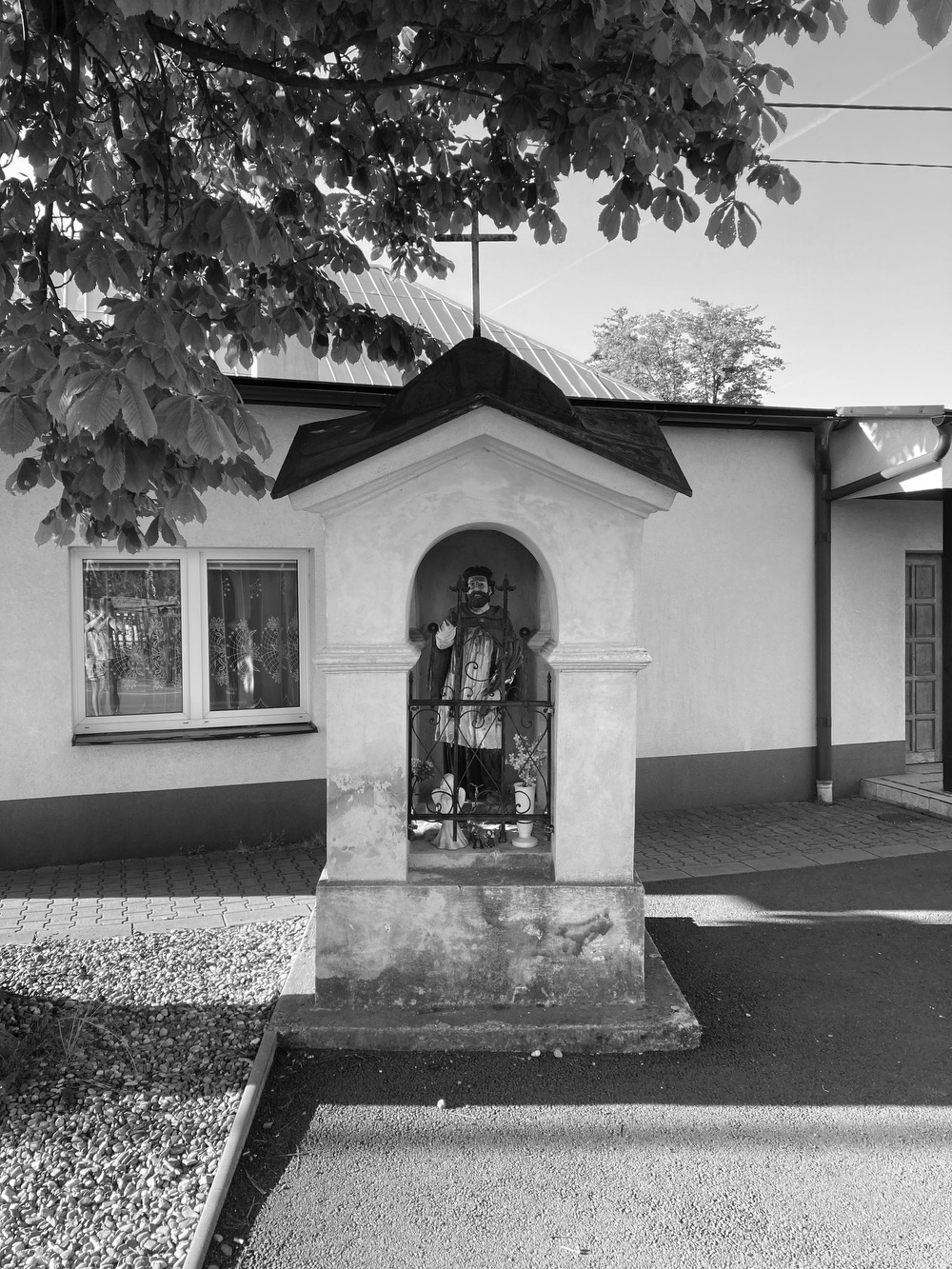Kaple sv. Jana Nepomuckého v Karviné - Mizerově. KULTURNÍ PAMÁTKA