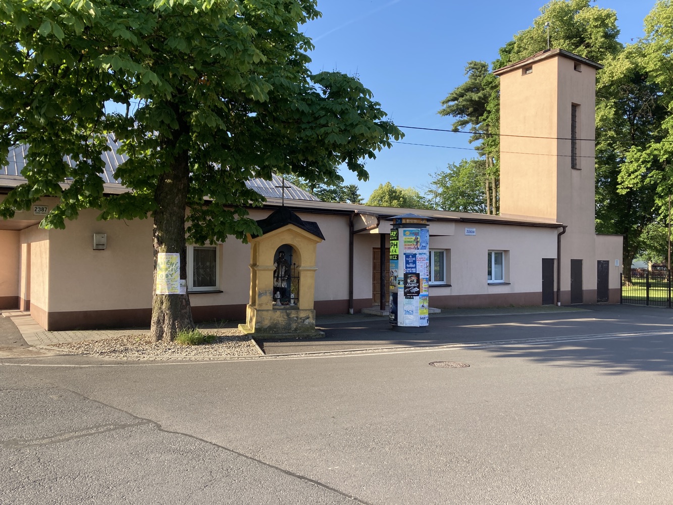 Kaple sv. Jana Nepomuckého v Karviné - Mizerově. KULTURNÍ PAMÁTKA