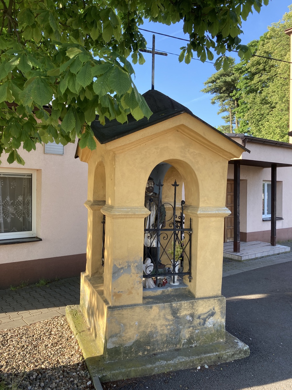 Kaple sv. Jana Nepomuckého v Karviné - Mizerově. KULTURNÍ PAMÁTKA