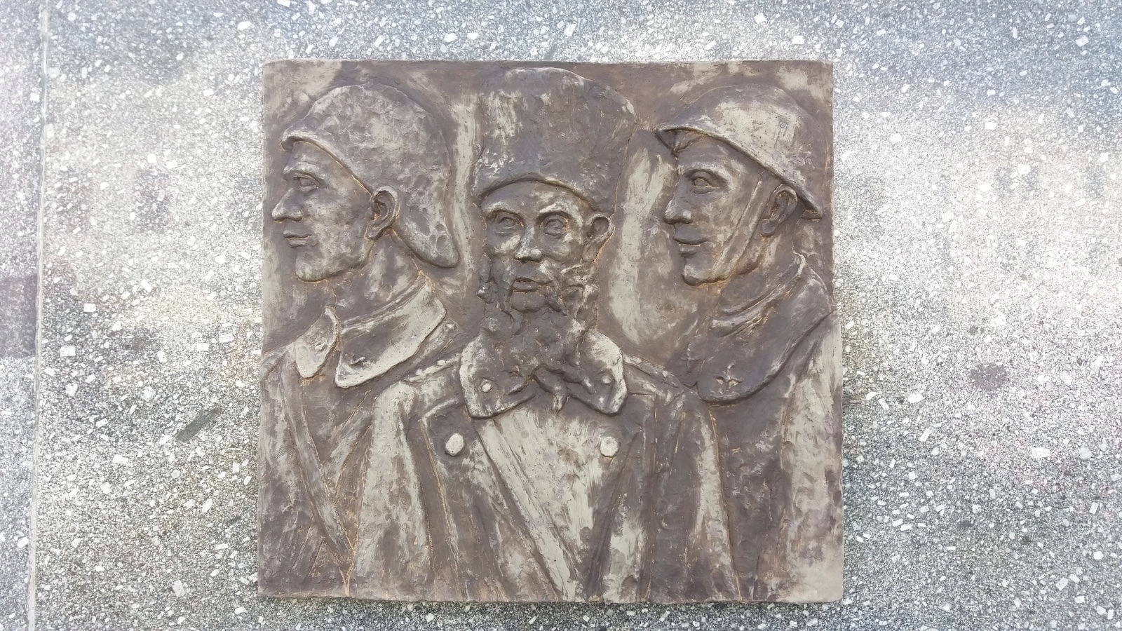 Pomník Tomáše Garrigua Masaryka ve Fryštátě (autor: František Fabiánek, odhalení pomníku v místě jeho původního umístění: 28. října 1928)