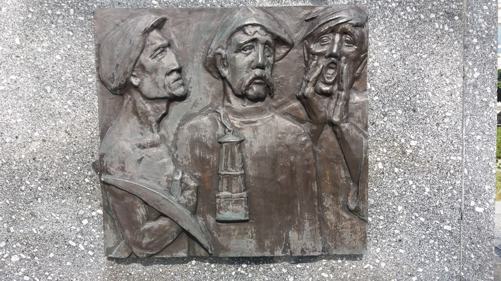 Pomník Tomáše Garrigua Masaryka ve Fryštátě (autor: František Fabiánek, odhalení pomníku v místě jeho původního umístění: 28. října 1928)