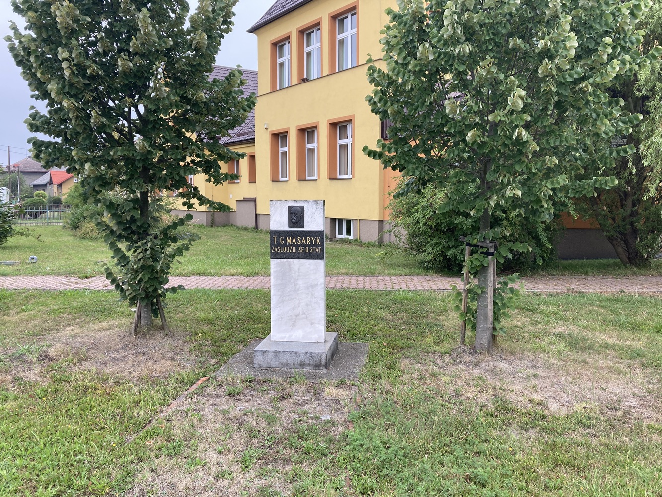 Památník Tomáše Garrigua Masaryka v Dolních Marklovicích