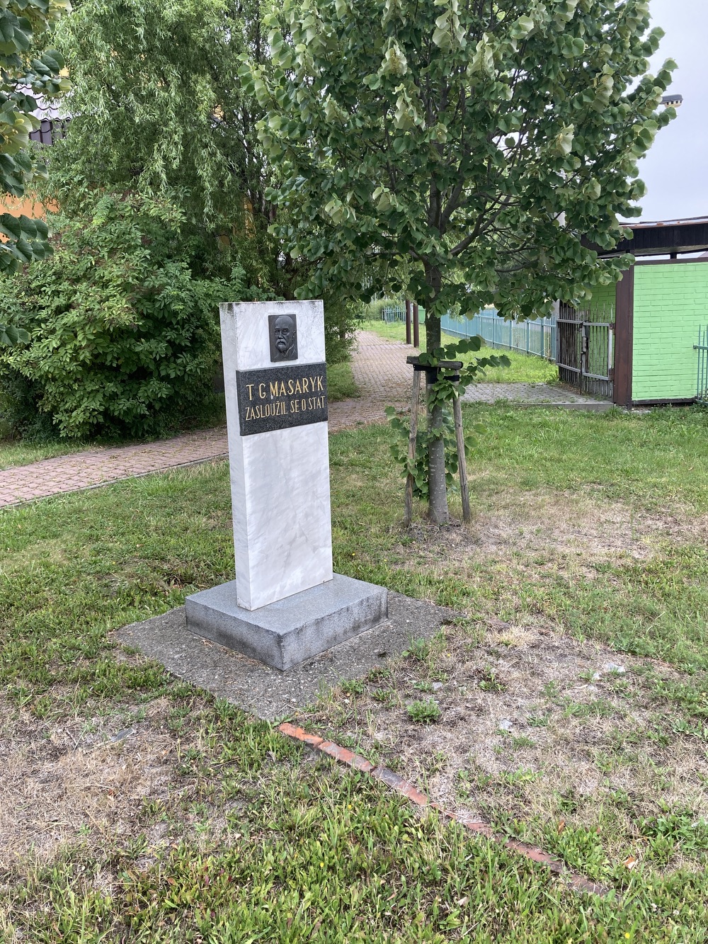 Památník Tomáše Garrigua Masaryka v Dolních Marklovicích