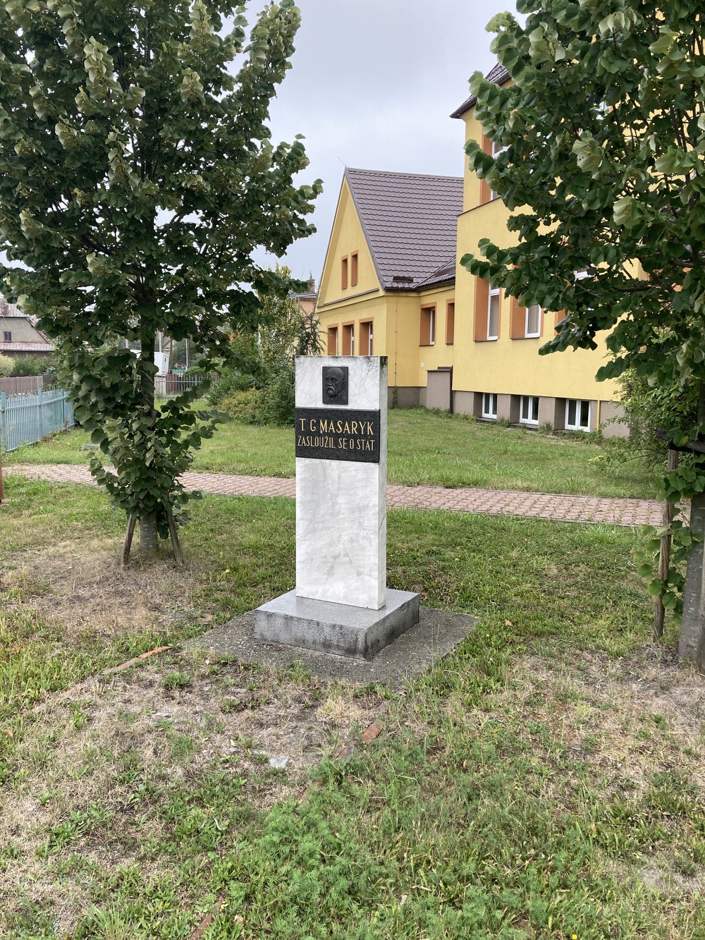 Památník Tomáše Garrigua Masaryka v Dolních Marklovicích