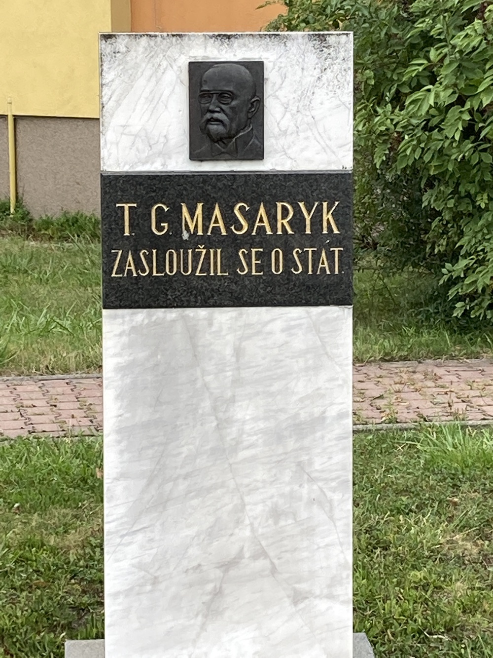 Památník Tomáše Garrigua Masaryka v Dolních Marklovicích