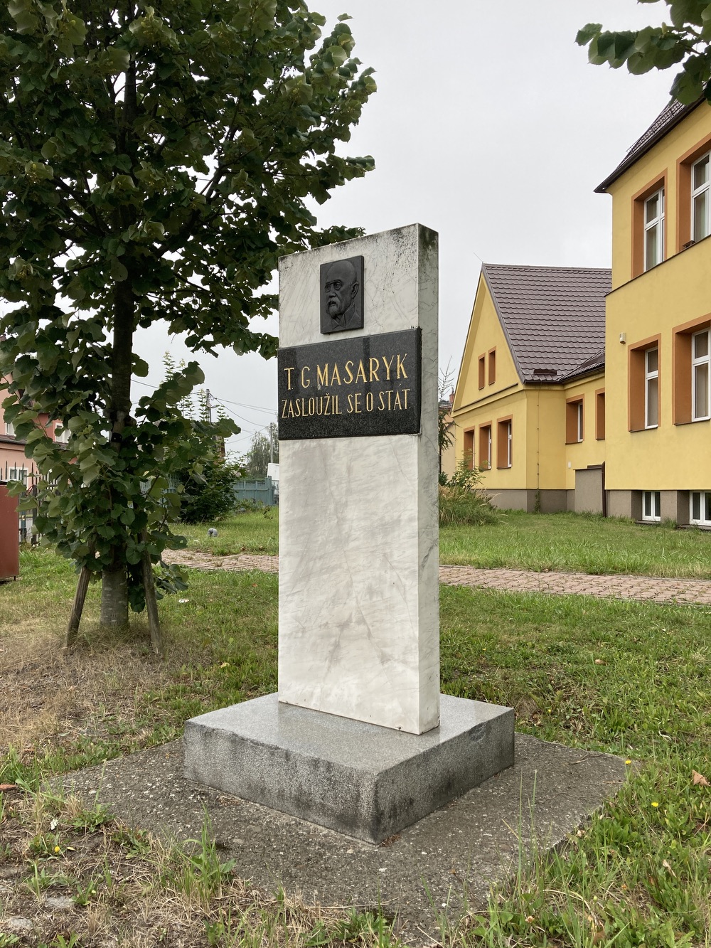 Památník Tomáše Garrigua Masaryka v Dolních Marklovicích