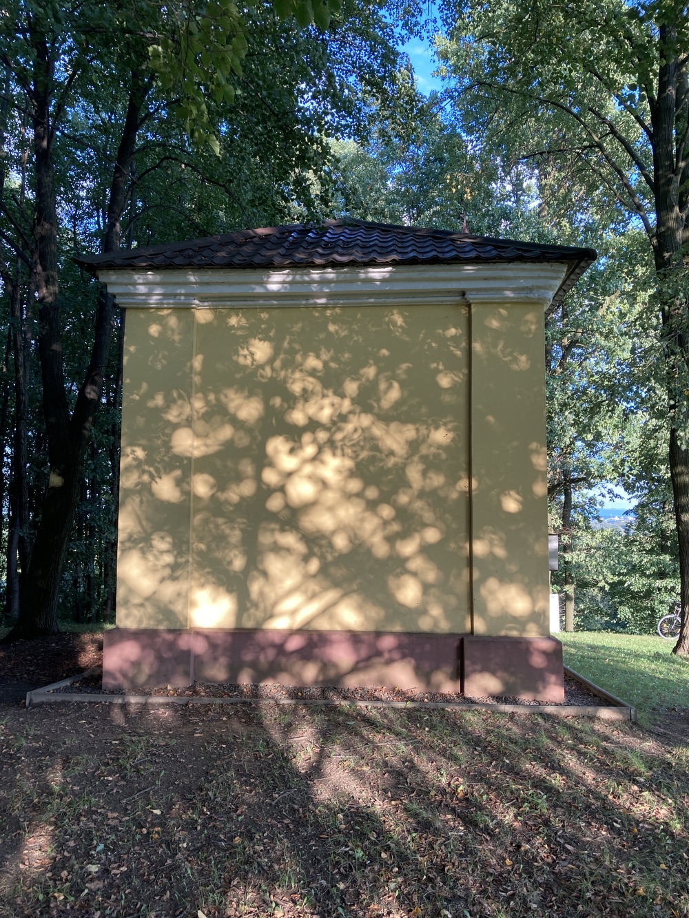Něbrojova kaple v Dětmarovicích, postavena v roce 1860