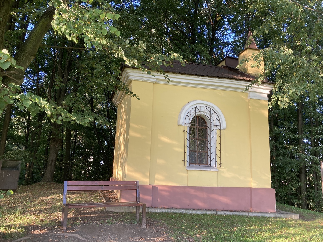 Něbrojova kaple v Dětmarovicích, postavena v roce 1860