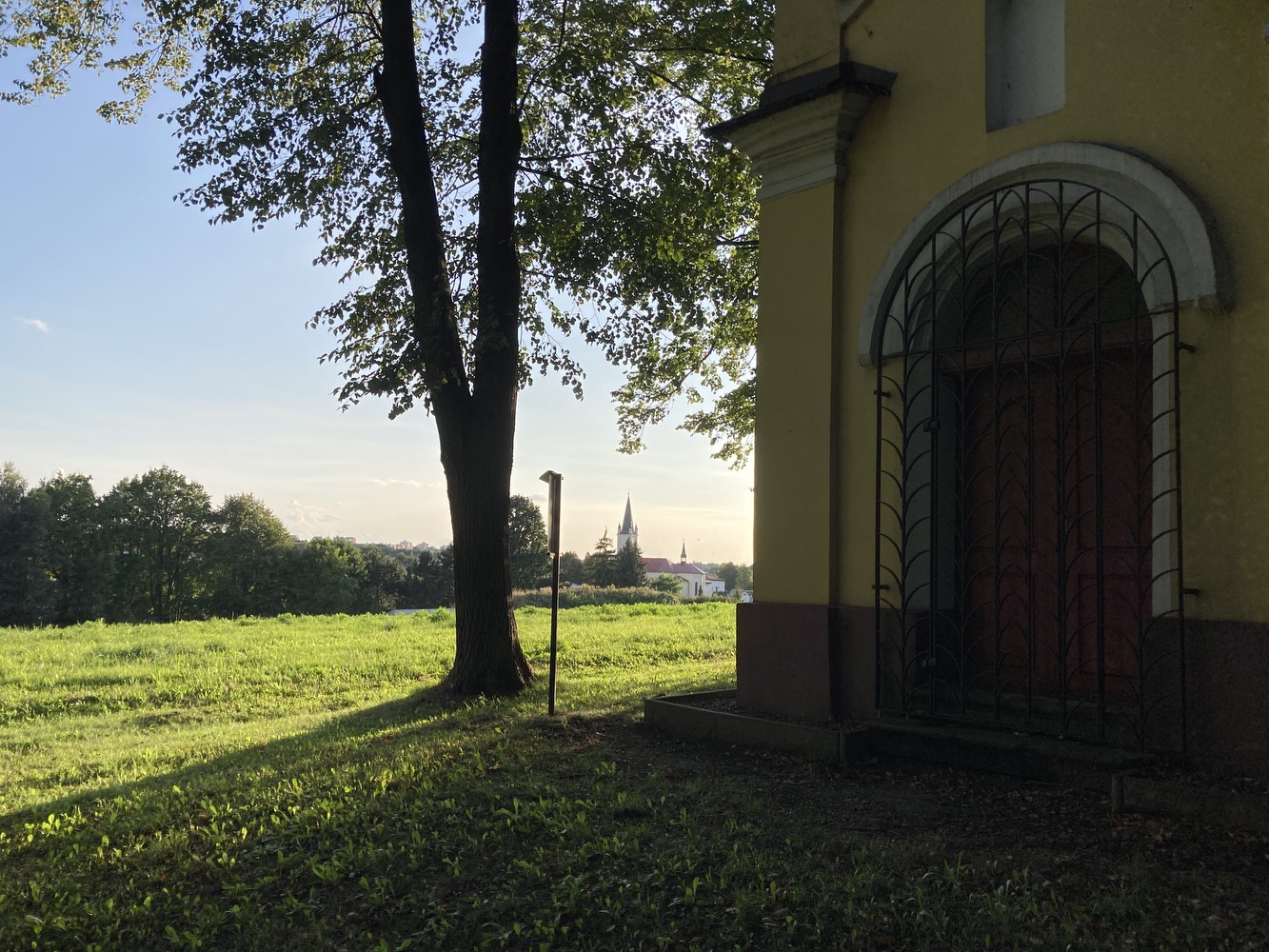 Něbrojova kaple v Dětmarovicích, postavena v roce 1860