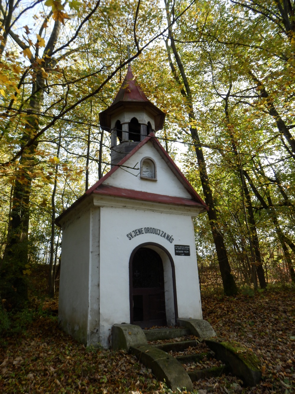 Kaple sv. Jana, Orlová - Lazy. (Fotografováno: říjen 2023. Autor: Mertlová Anna)