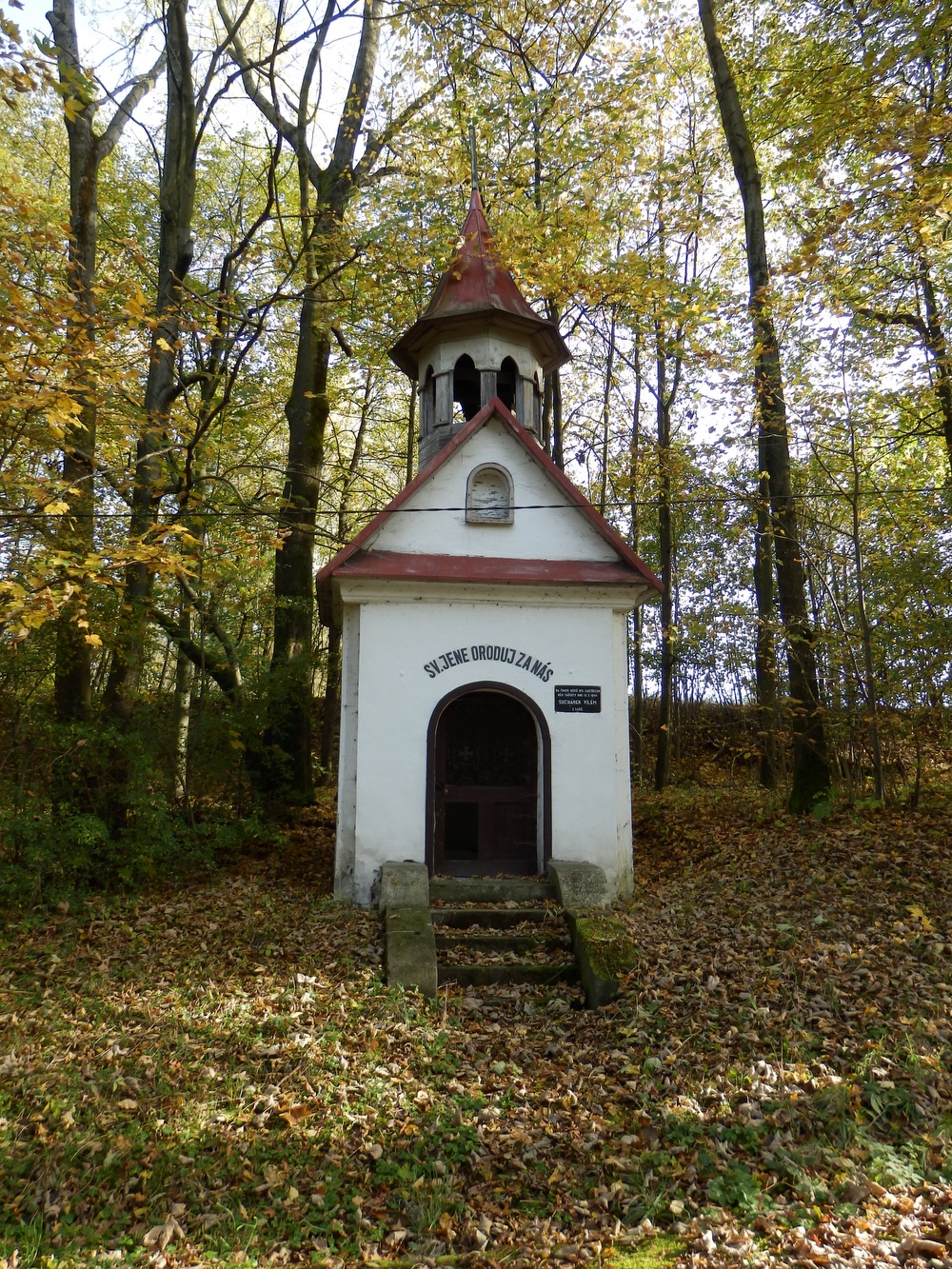 Kaple sv. Jana, Orlová - Lazy. (Fotografováno: říjen 2023. Autor: Mertlová Anna)