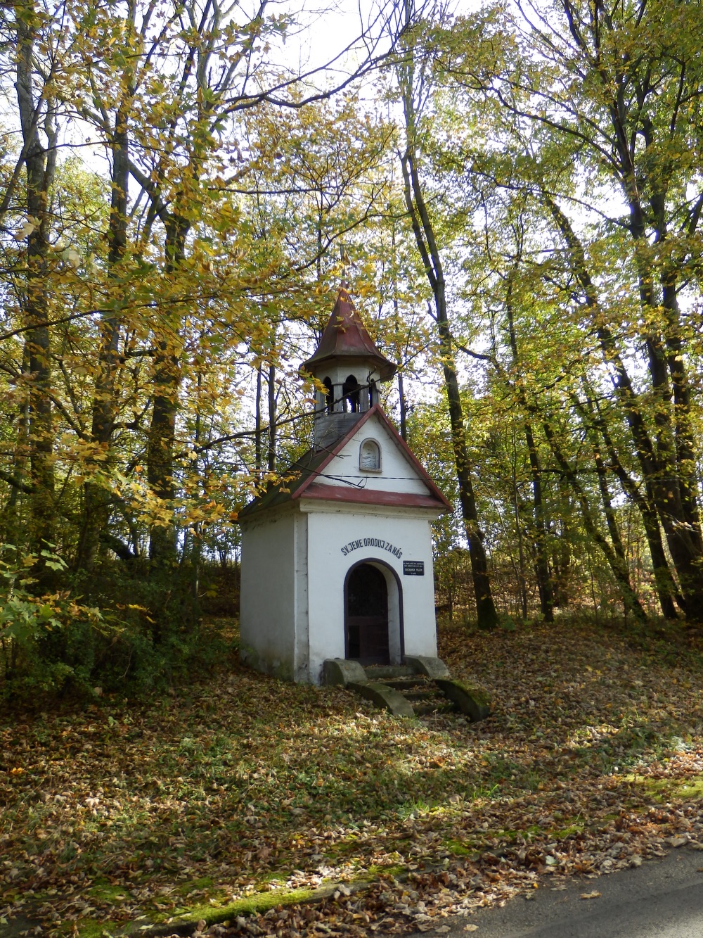 Kaple sv. Jana, Orlová - Lazy. (Fotografováno: říjen 2023. Autor: Mertlová Anna)
