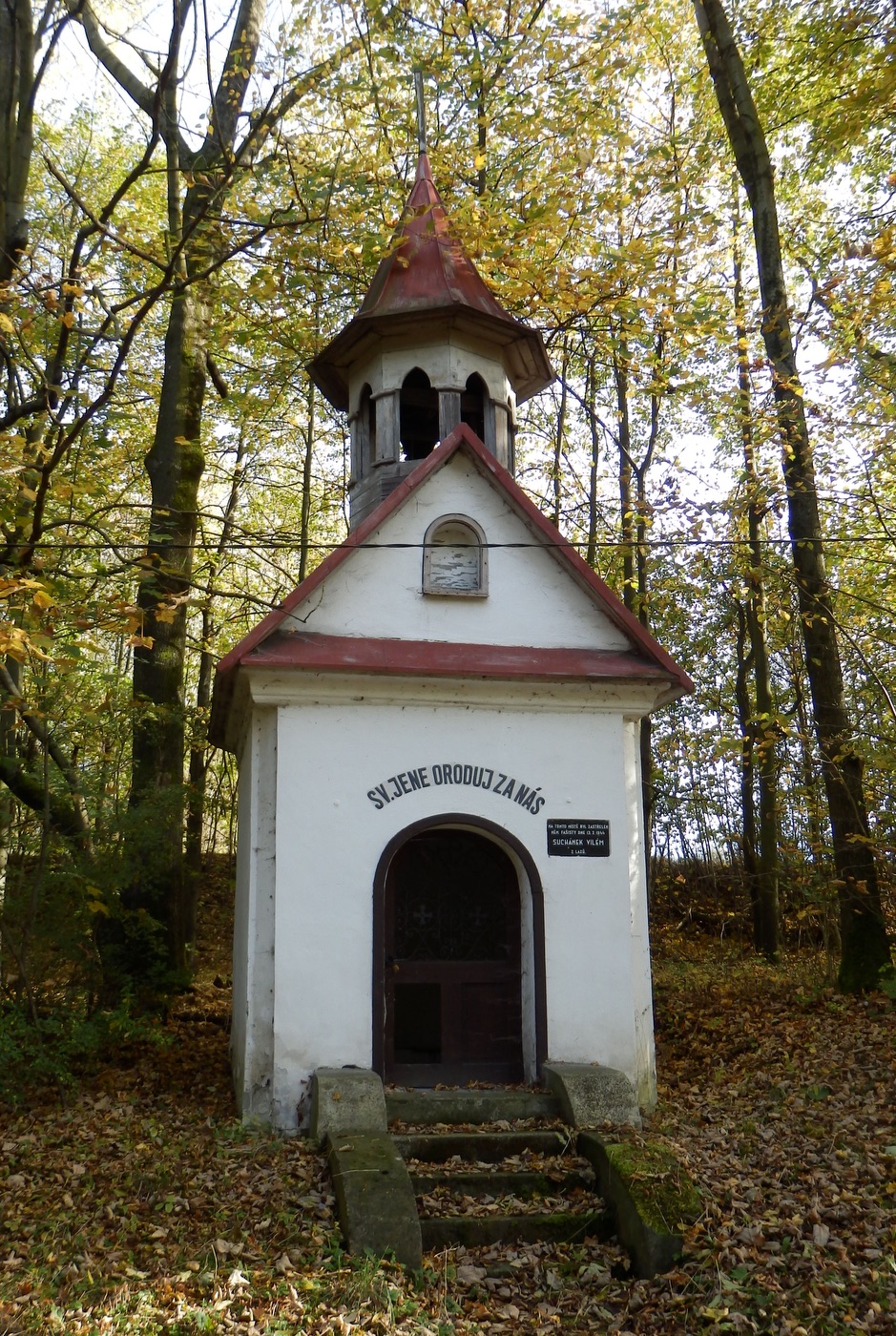 Kaple sv. Jana, Orlová - Lazy. (Fotografováno: říjen 2023. Autor: Mertlová Anna)