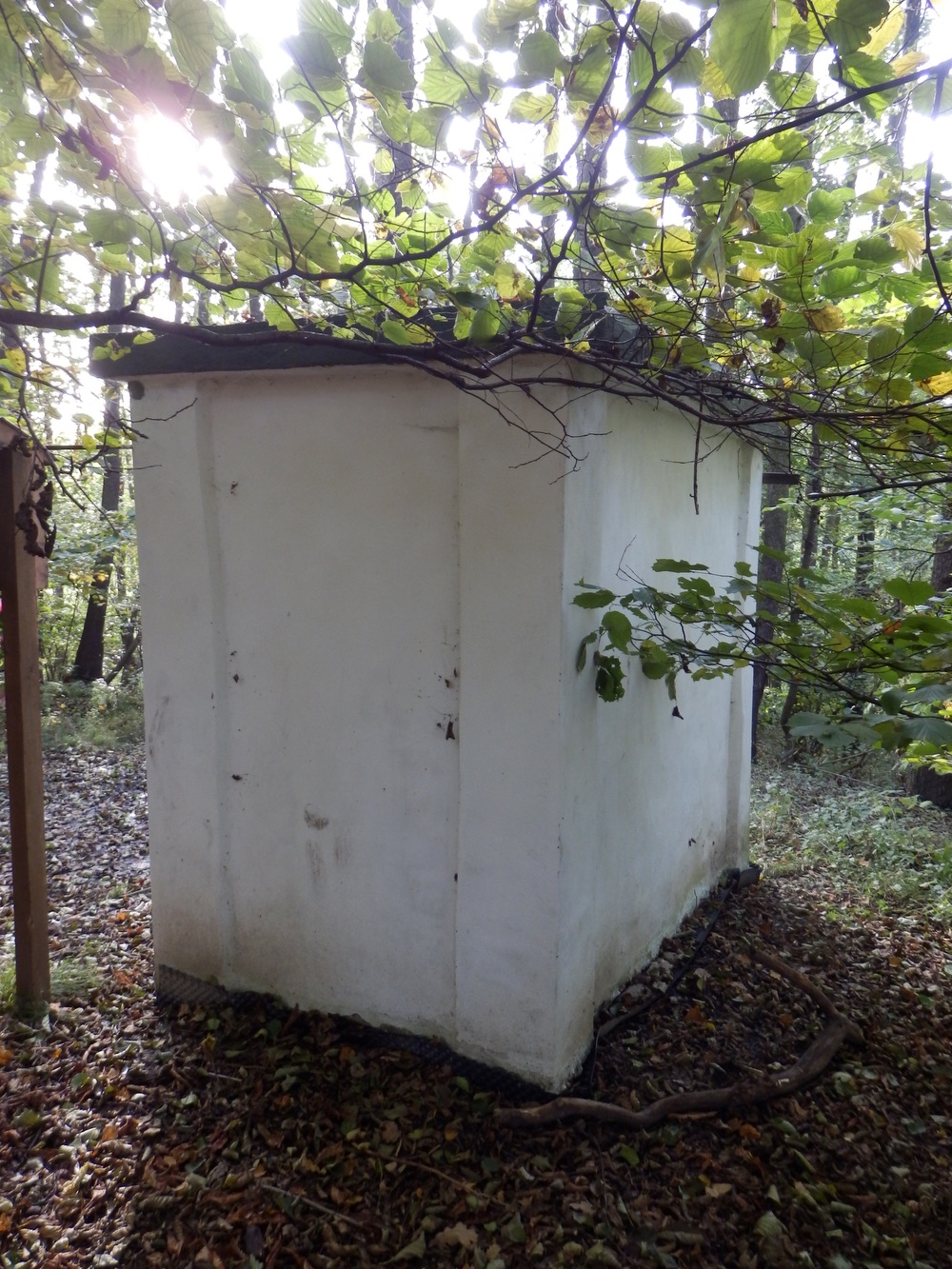 Kaplička u zázračné studánky v Orlové. (Fotografováno: říjen 2023. Autor: Mertlová Anna)