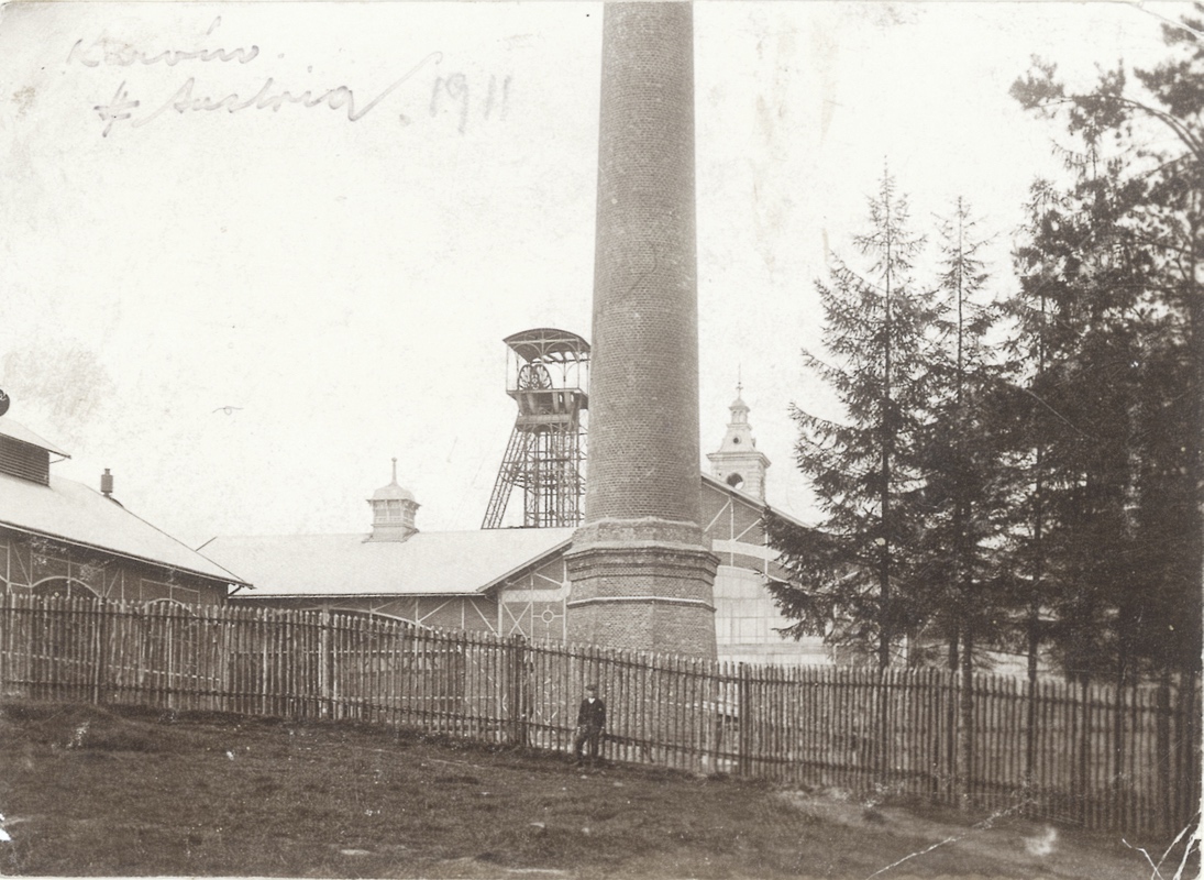 Jáma Austria (Barbora) v roce 1911.