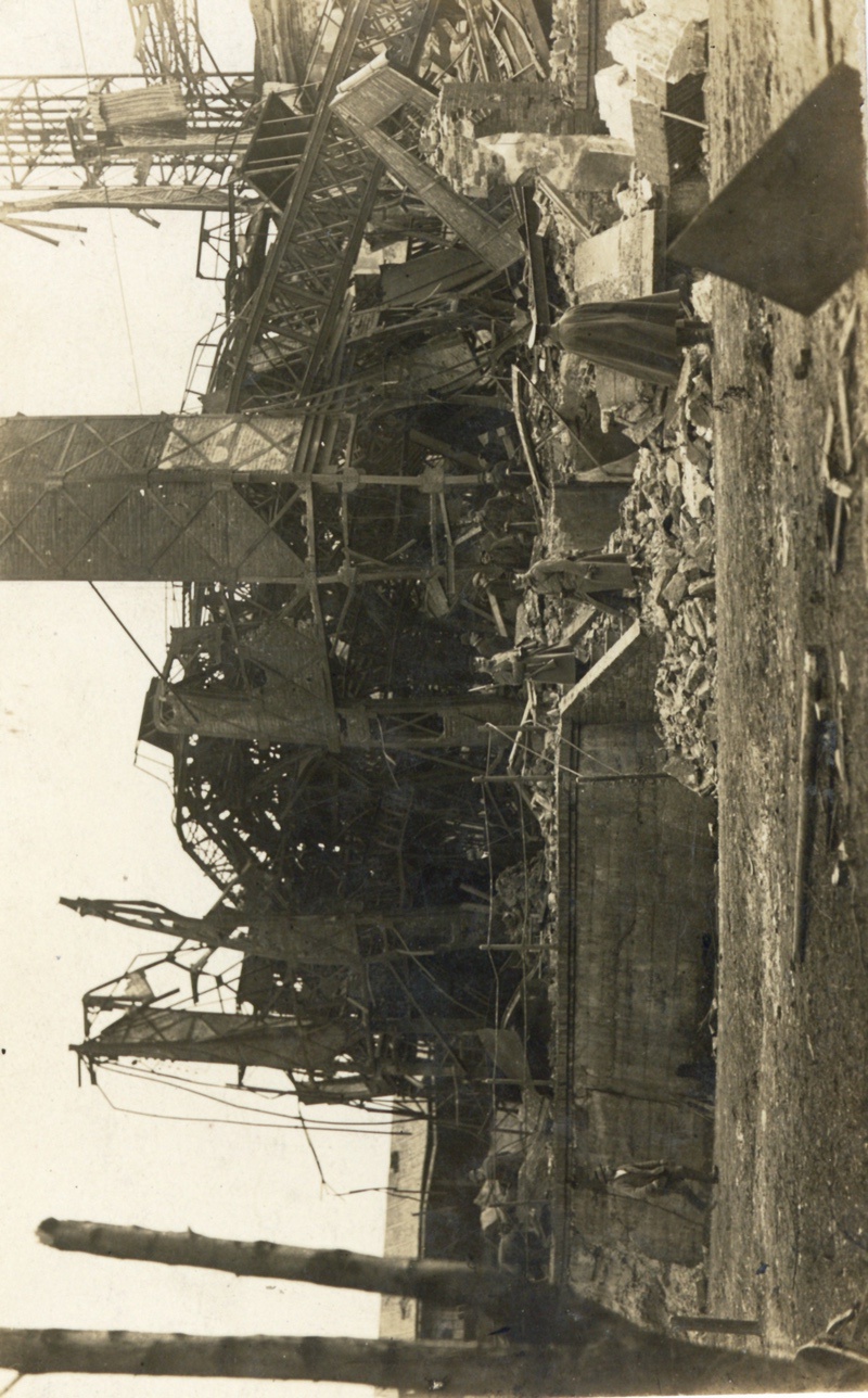 Jáma Gabriela po výbuchu v roce 1924