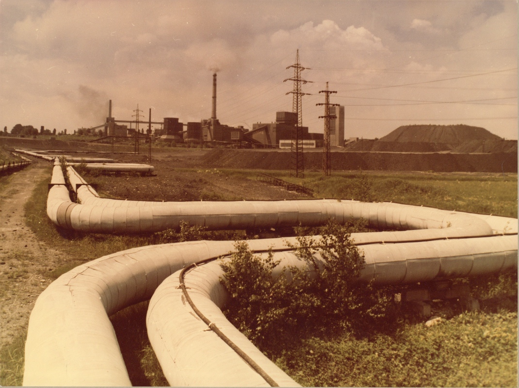 Důl ČSA na fotografii z roku 1976