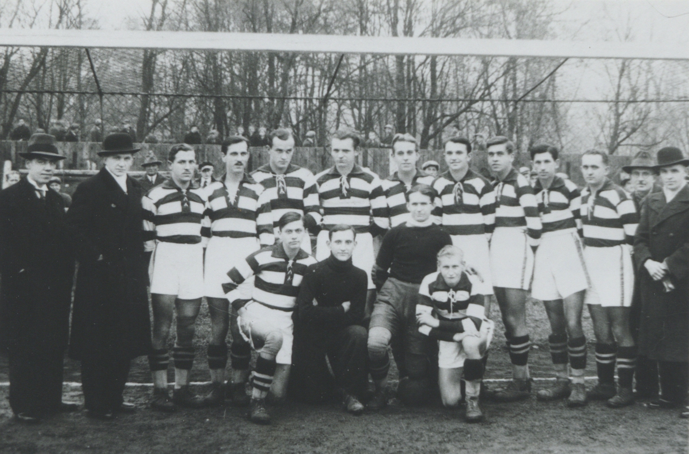 Fotbalové družstvo PKS Polonia Karwina v roce 1934