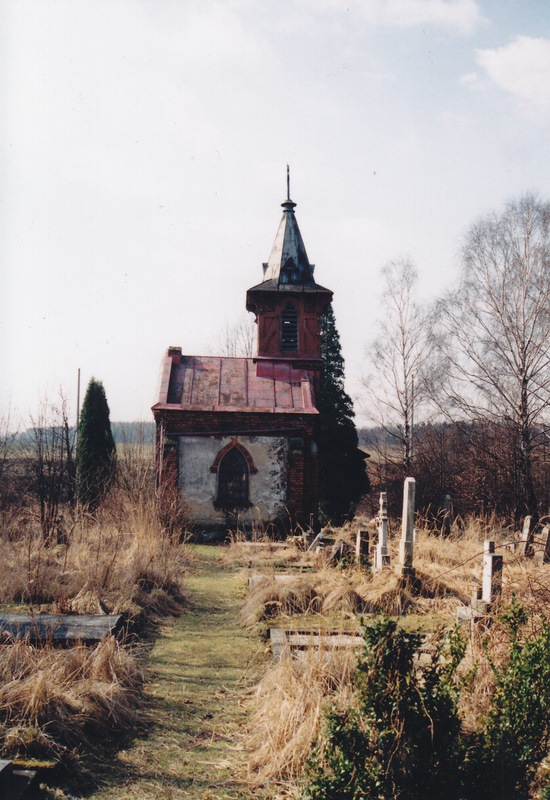 Kaple na evangelickém hřbitově v Novém Jorku.