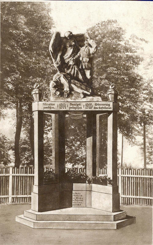 Památník obětem 1. světové války. Postaven v roce 1928.