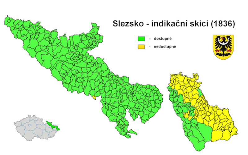 Dostupné indikační skici