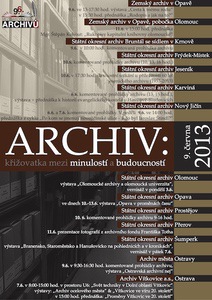 Mezinárodní den archivů 2013