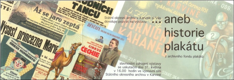 ... aneb historie plakátu