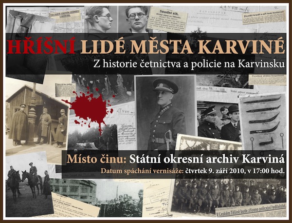 Hříšní lidé města Karviné - Z historie četnictva a policie na Karvinsku