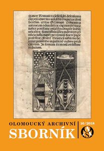 Olomoucký archivní sborník č. 16/2018
