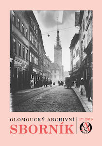 Olomoucký archivní sborník č. 17/2019