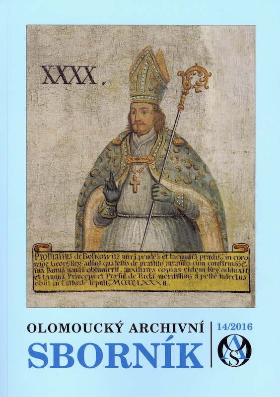 Olomoucký archivní sborník č. 14/2016