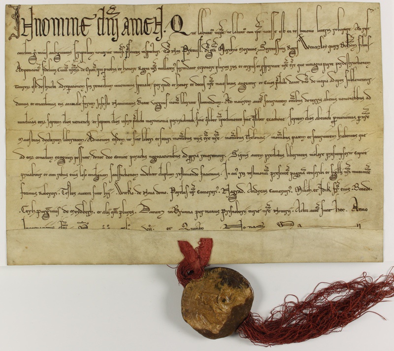 Listina moravského markraběte Přemysla z roku 1247