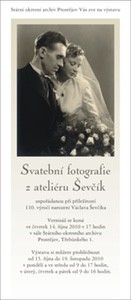 Svatební fotografie z ateliéru Ševčík