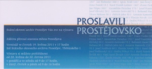 Proslavili Prostějovsko