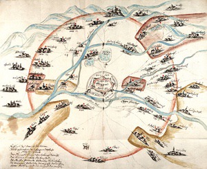 Rozsah opavské pivní míle stanovený v roce 1717